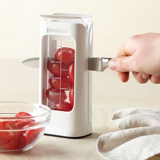 the OXO grape cutter is now my favorite kitchen tool. going to make cu