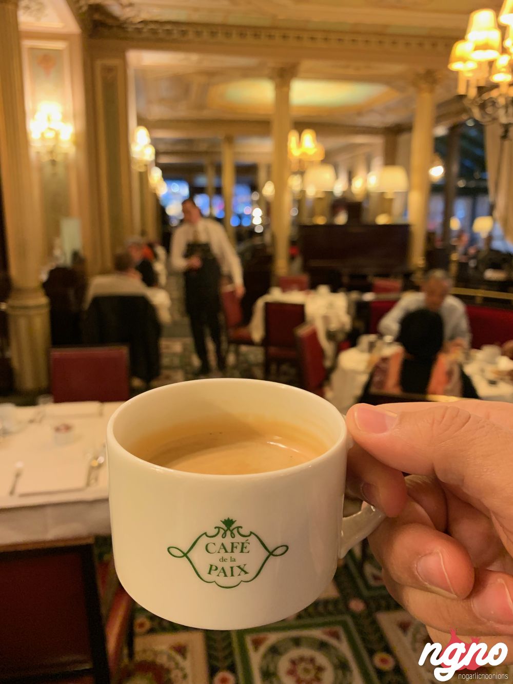 Breakfast at Cafe de La Paix, Intercontinental Hotel Le Grand Paris ...