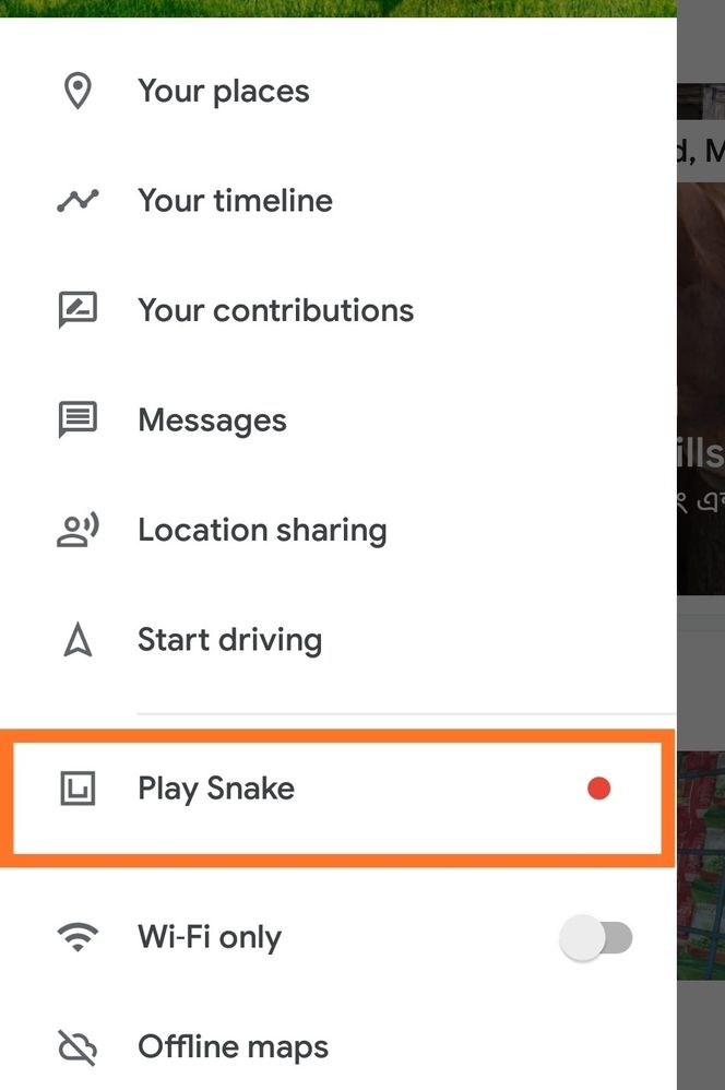 Play Snake on Google Maps